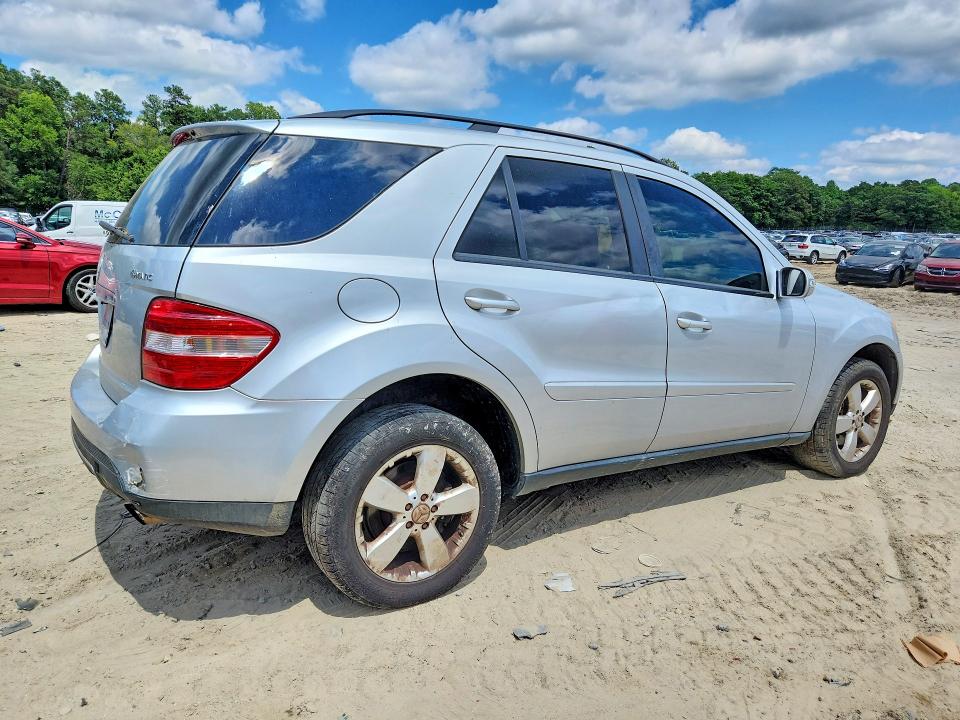 Photo 3 from auction – 2007 MERCEDES-BENZ ML with VIN 4JGBB86E47A278484