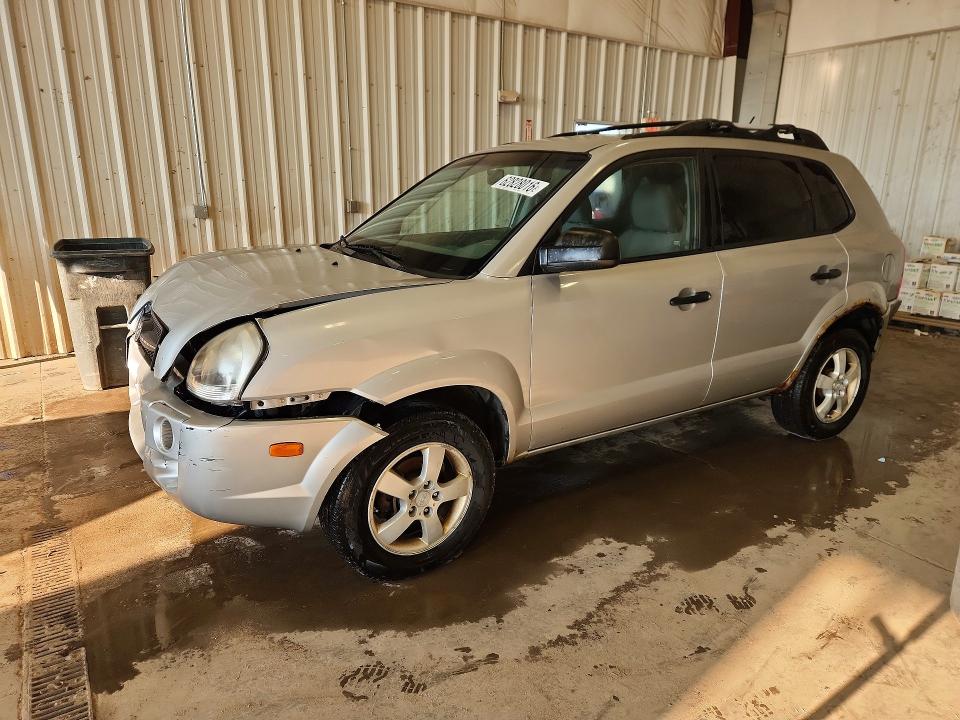 HYUNDAI TUCSON 2008 with VIN KM8JM12B48U876325 - Photo from auction