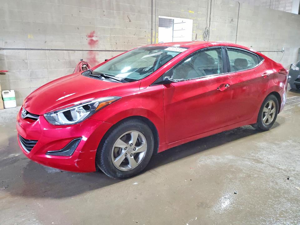 HYUNDAI ELANTRA 2015 with VIN KMHDH4AE1FU332957 - Photo from auction