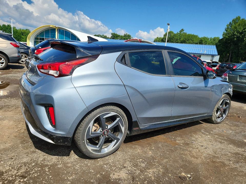 Photo 3 from auction – 2020 HYUNDAI VELOSTER with VIN KMHTH6AB4LU024495