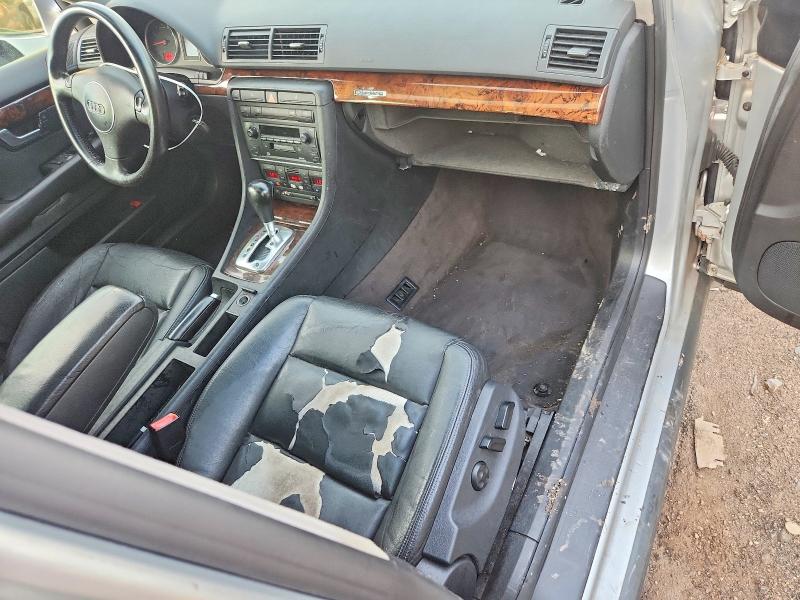 Photo 8 from auction – 2002 AUDI A4 with VIN WAULT68E02A176192