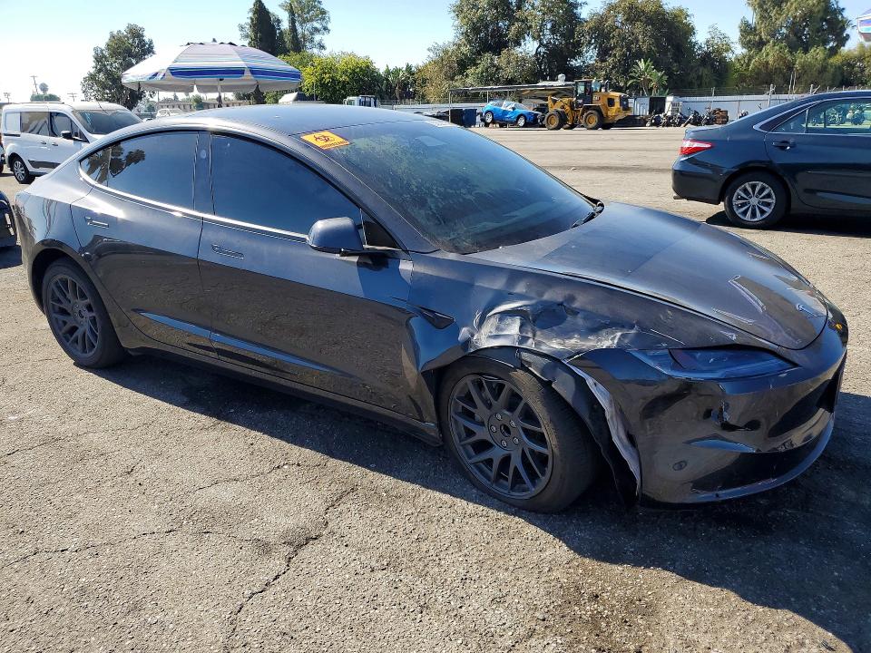 Photo 4 from auction – 2025 TESLA MODEL 3 with VIN 5YJ3E1EA1SF071847