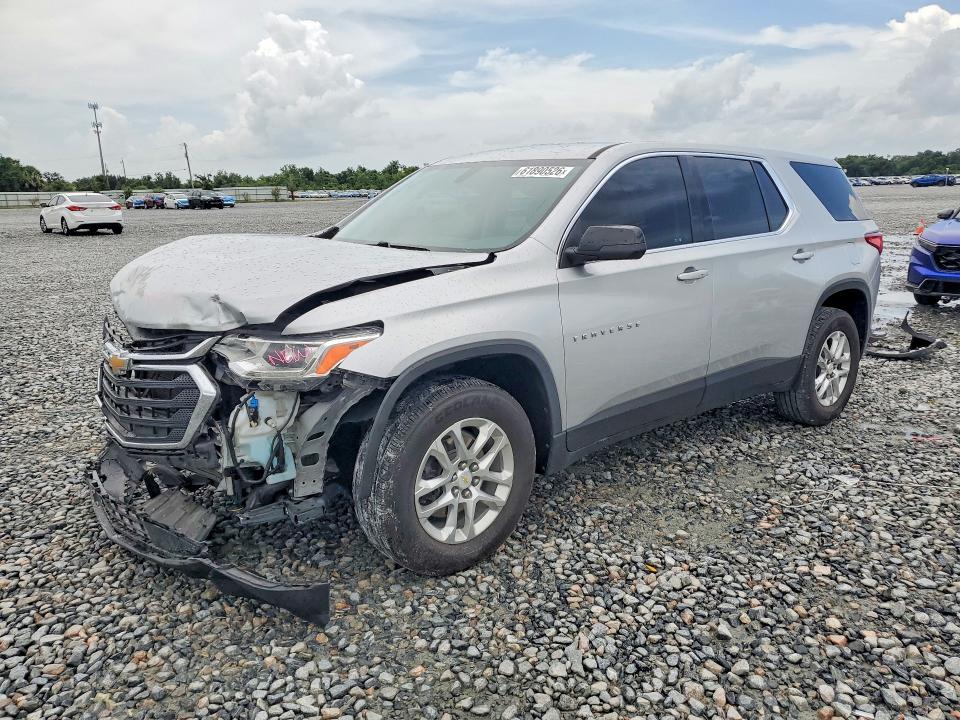 CHEVROLET TRAVERSE 2021 with VIN 1GNERFKW3MJ227626 - Photo from auction