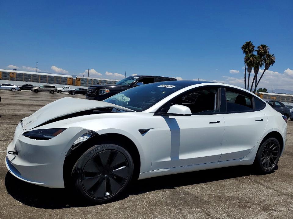 TESLA MODEL 3 2026 with VIN 5YJ3E1EAXTF145106 - Photo from auction