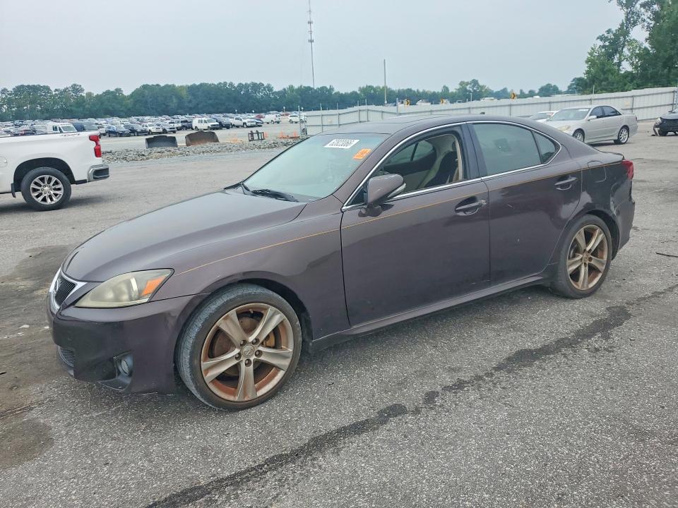 LEXUS IS 250 2012 with VIN JTHBF5C2XC2102690 - Photo from auction