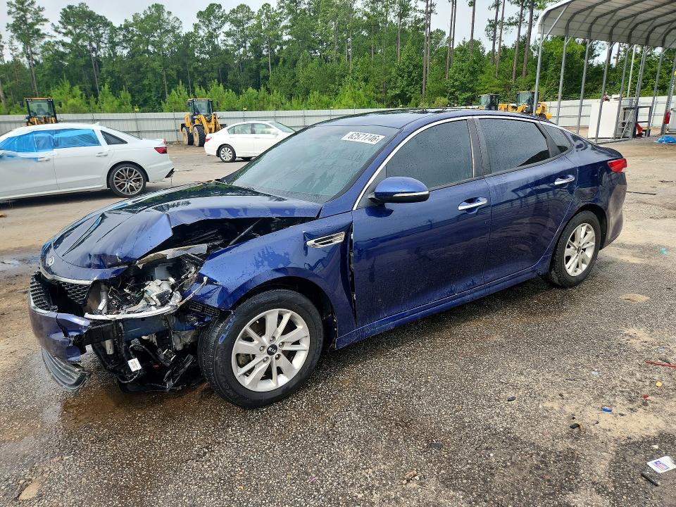 KIA OPTIMA 2018 with VIN 5XXGT4L32JG181394 - Photo from auction
