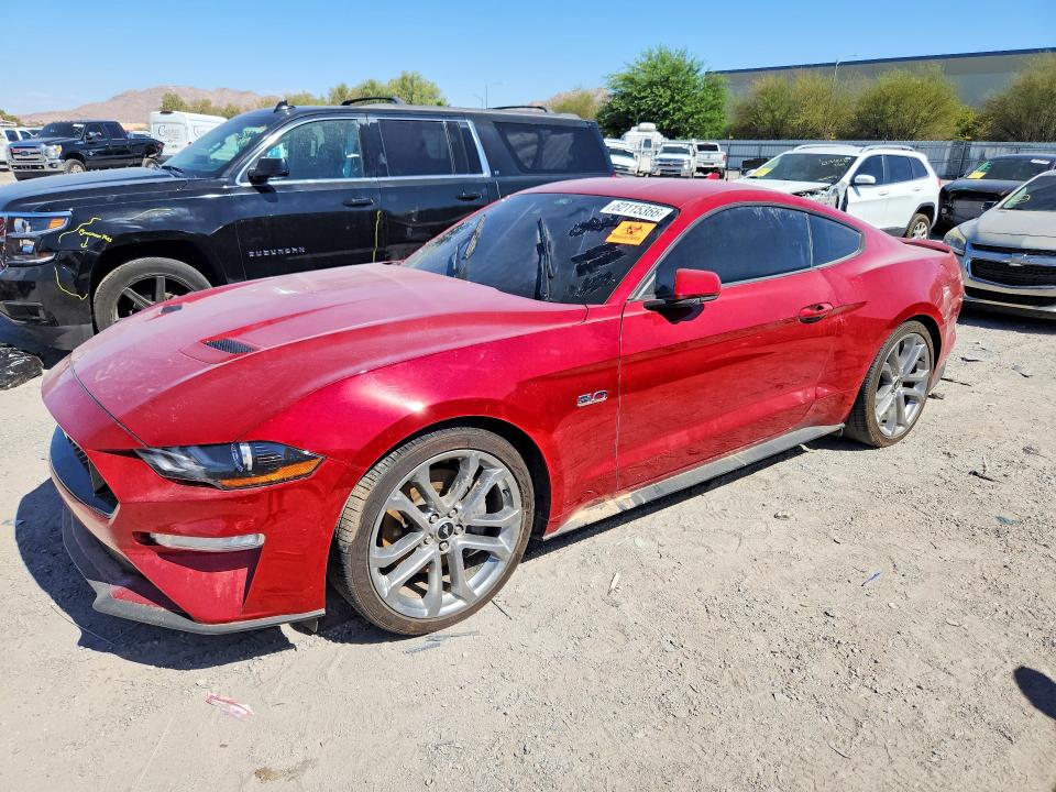 FORD MUSTANG 2022 with VIN 1FA6P8CF9N5146076 - Photo from auction