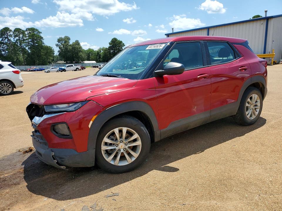 CHEVROLET TRAILBLAZER 2021 with VIN KL79MMS21MB018323 - Photo from auction