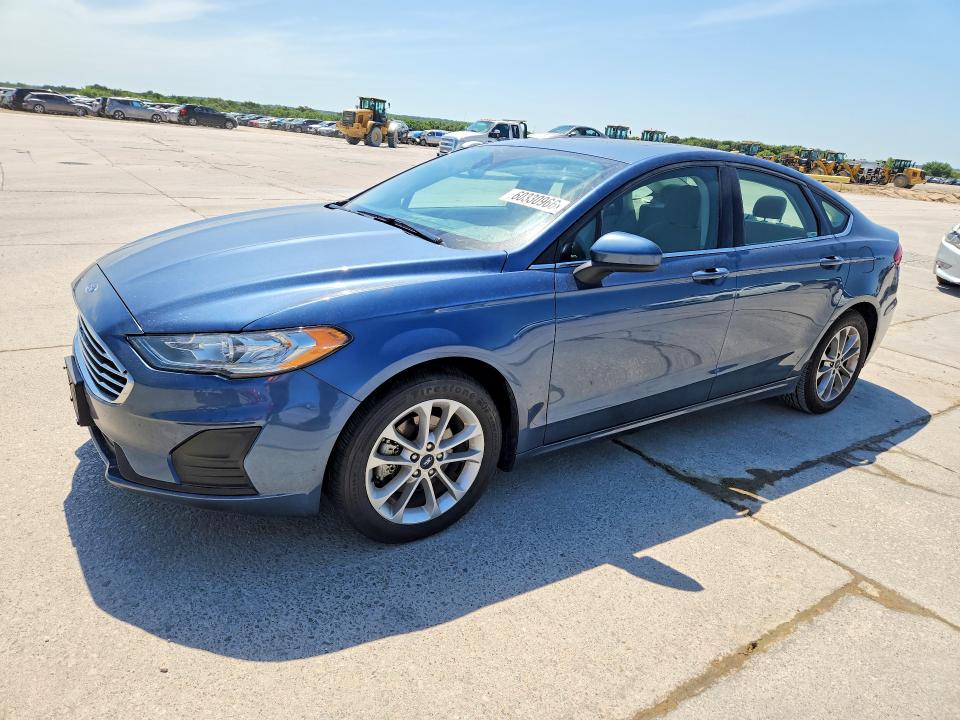 FORD FUSION 2019 with VIN 3FA6P0HD8KR163940 - Photo from auction