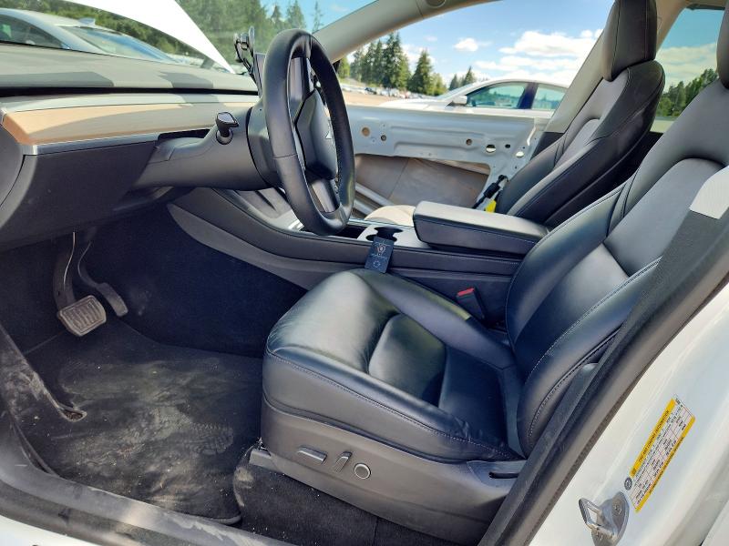 Photo 7 from auction – 2021 TESLA MODEL  Y with VIN 5YJYGDEE7MF153685