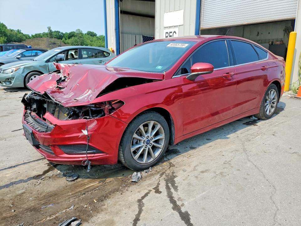 FORD FUSION 2017 with VIN 3FA6P0H73HR401485 - Photo from auction