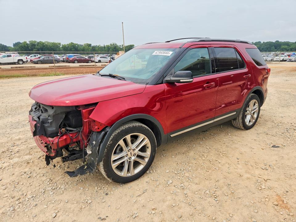 FORD EXPLORER 2017 with VIN 1FM5K8D8XHGE06221 - Photo from auction