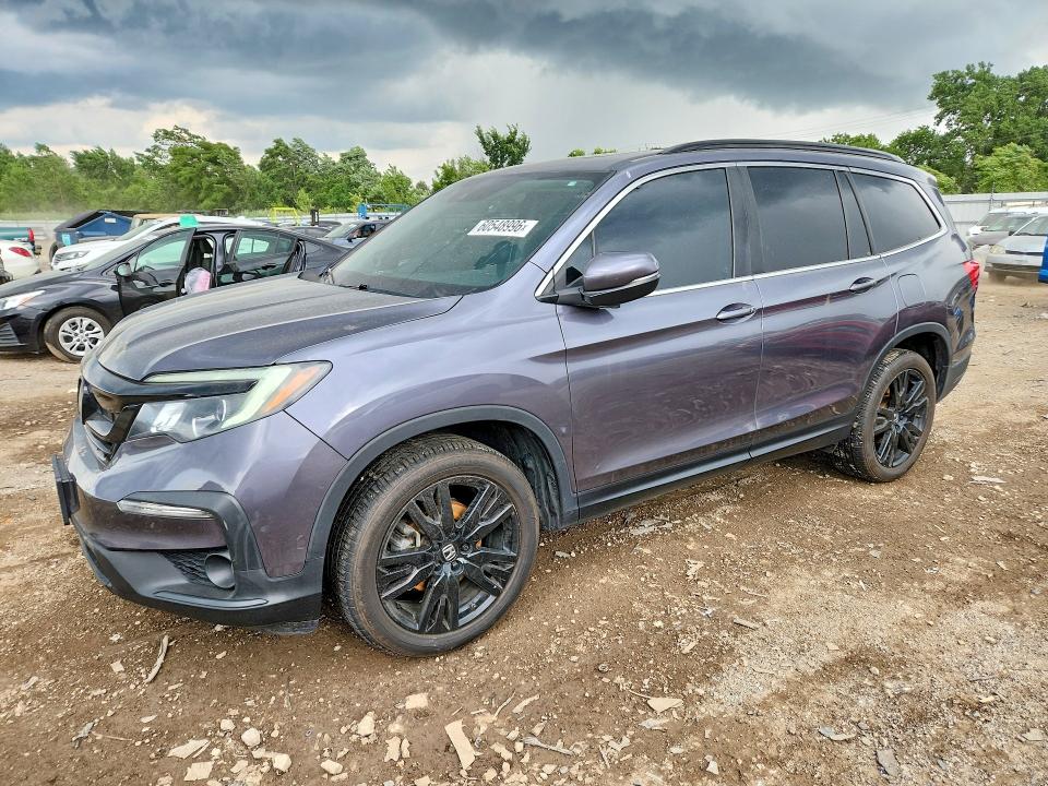 HONDA PILOT 2022 with VIN 5FNYF6H24NB024966 - Photo from auction