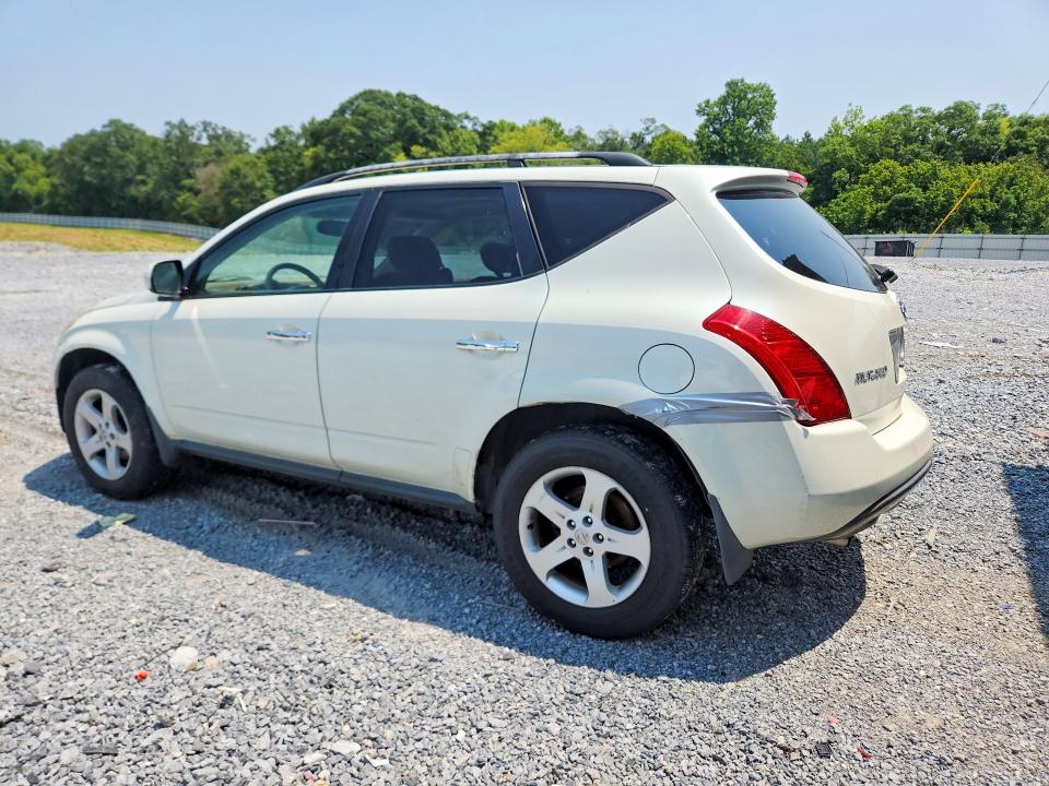 Photo 2 from auction – 2003 NISSAN MURANO with VIN JN8AZ08W33W237218