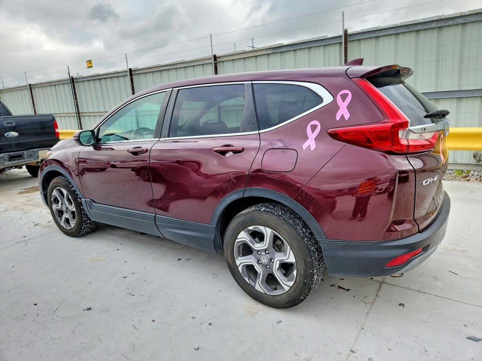 Photo 2 from auction – 2019 HONDA CR-V with VIN 7FARW2H52KE025508