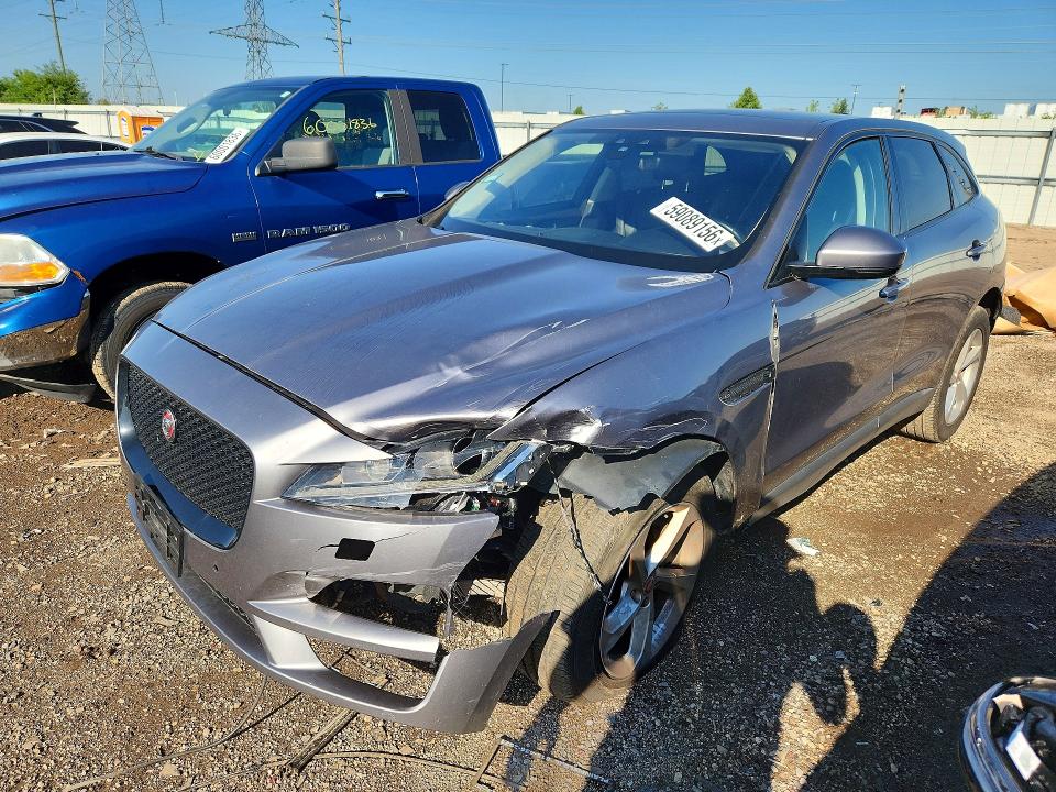JAGUAR F-PACE 2020 with VIN SADCJ2FX3LA623495 - Photo from auction