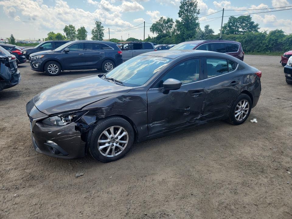 MAZDA 3 2014 with VIN 3MZBM1V73EM122684 - Photo from auction