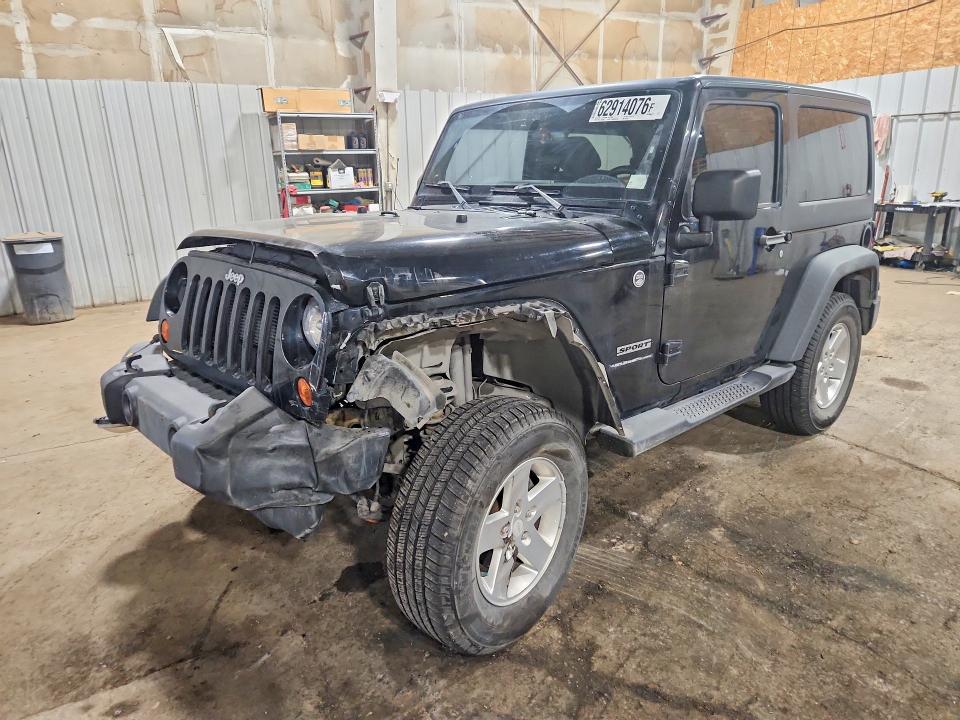 JEEP WRANGLER 2012 with VIN 1C4AJWAG4CL167383 - Photo from auction