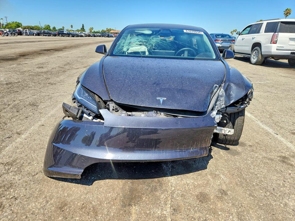 Photo 5 from auction – 2025 TESLA MODEL 3 with VIN 5YJ3E1EA9SF062670