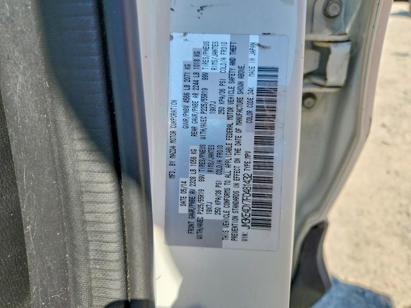 Photo 14 from auction – 2015 MAZDA CX-5 with VIN JM3KE4DY7F0481432