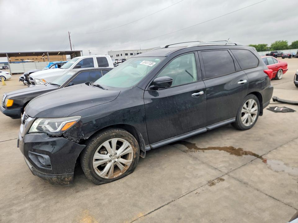 Photo 1 from auction – 2018 NISSAN PATHFINDER with VIN 5N1DR2MN7JC621613