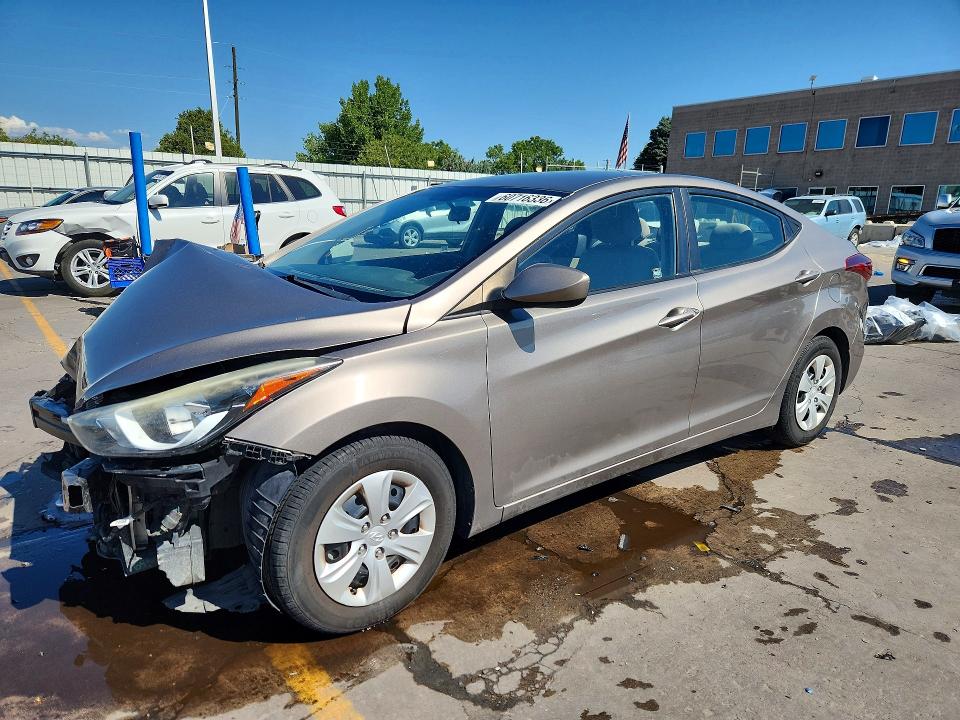 HYUNDAI ELANTRA 2016 with VIN 5NPDH4AE8GH686278 - Photo from auction