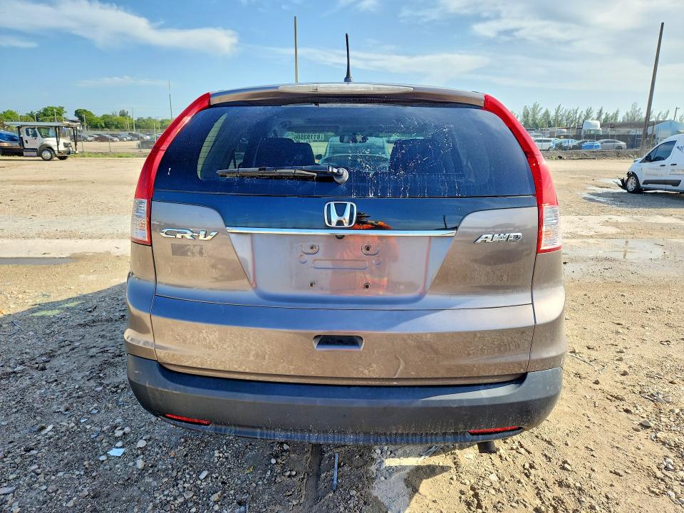 Photo 6 from auction – 2012 HONDA CR-V with VIN 5J6RM4H56CL036453