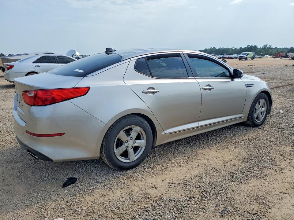 Photo 3 from auction – 2015 KIA OPTIMA with VIN KNAGM4A74F5587625