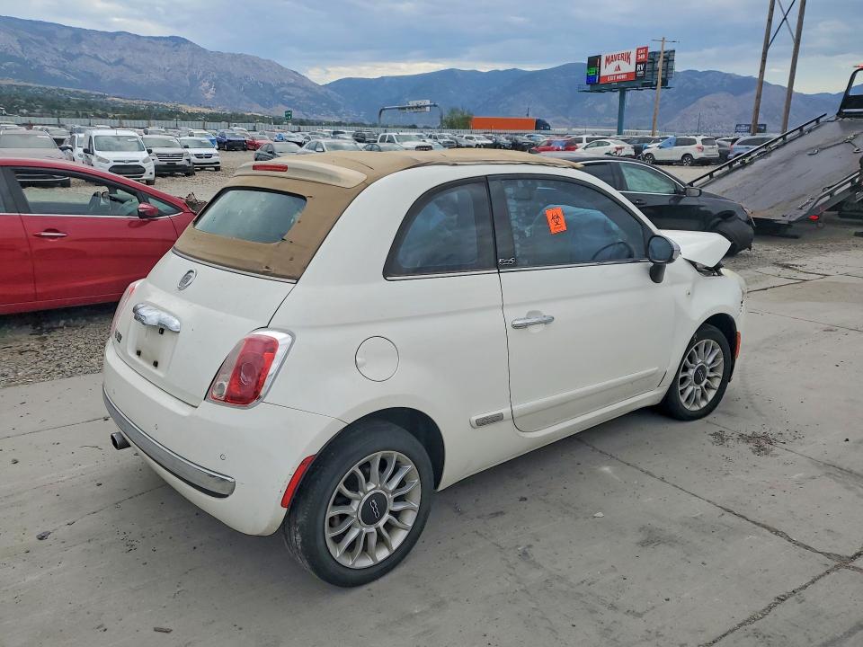 Photo 3 from auction – 2012 FIAT 500 with VIN 3C3CFFER9CT347957