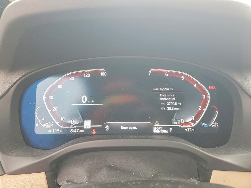 Photo 9 from auction – 2021 BMW X3 with VIN 5UXTY5C0XM9F50078