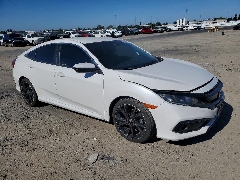 Photo 4 from auction – 2020 HONDA CIVIC with VIN 19XFC2F89LE212367