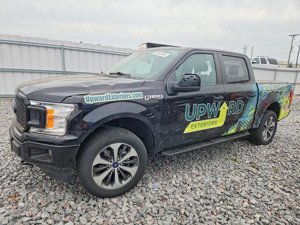 FORD F150 2019 with VIN 1FTEW1EPXKFC04577 - Photo from auction