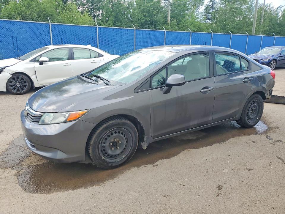 HONDA CIVIC 2012 with VIN 2HGFB2F47CH046050 - Photo from auction