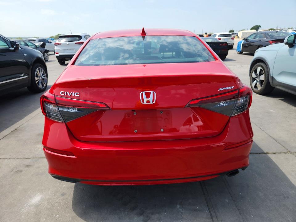Photo 6 from auction – 2022 HONDA CIVIC with VIN 2HGFE2F51NH582138