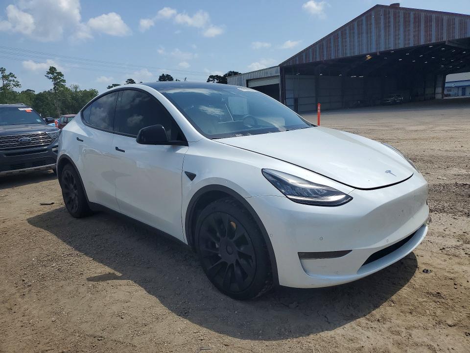 Photo 4 from auction – 2021 TESLA MODEL Y with VIN 5YJYGDEE5MF068361