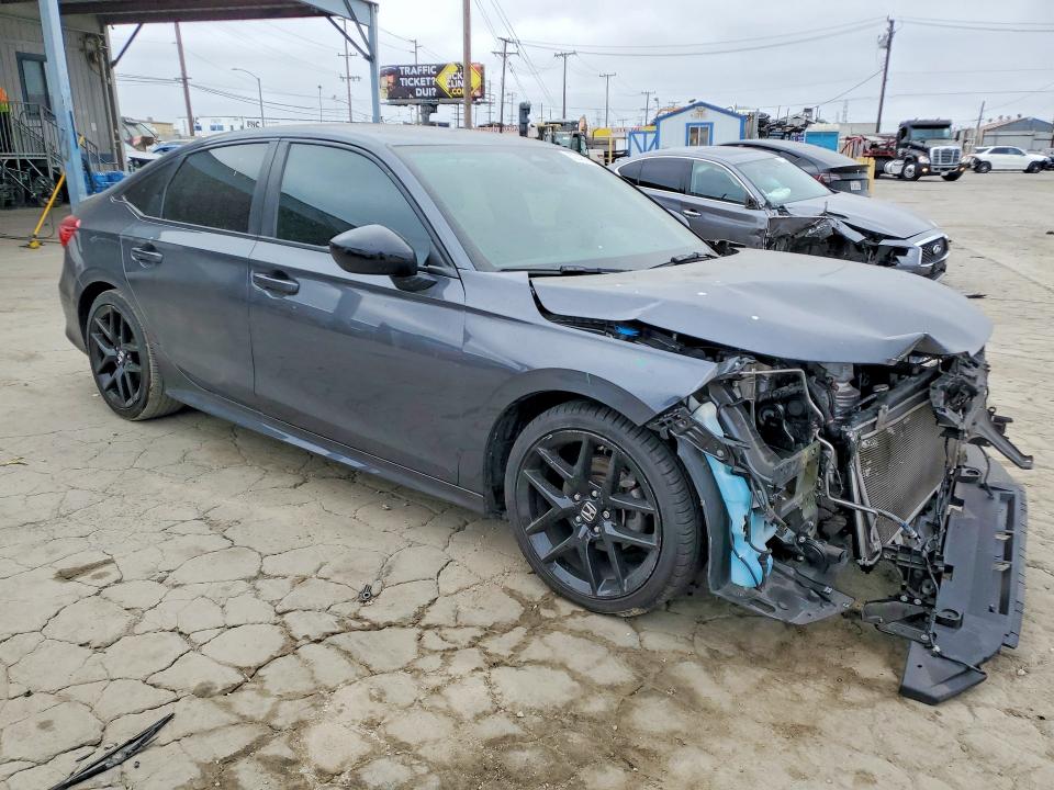 Photo 4 from auction – 2022 HONDA CIVIC with VIN 2HGFE2F57NH554375