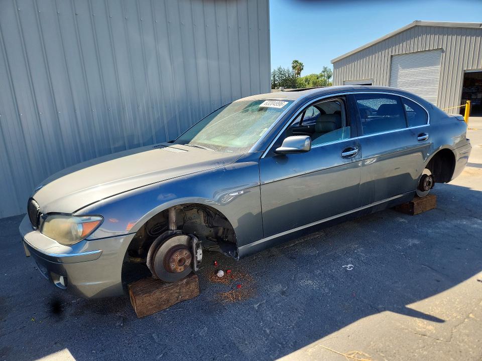 BMW 750 2008 with VIN WBAHN83568DT84619 - Photo from auction
