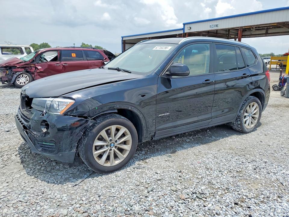 BMW X3 2017 with VIN 5UXWX9C33H0W72189 - Photo from auction