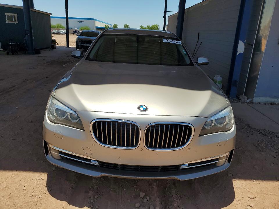 Photo 5 from auction – 2013 BMW 750 with VIN WBAYF8C5XDDE59378