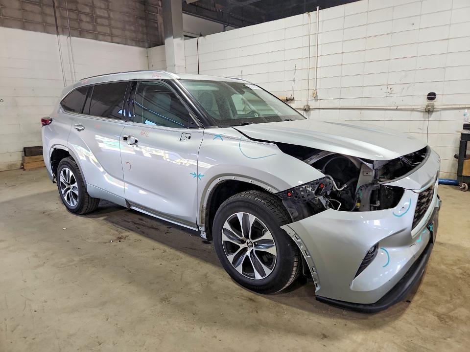 Photo 4 from auction – 2021 TOYOTA HIGHLANDER with VIN 5TDGZRBH3MS057243