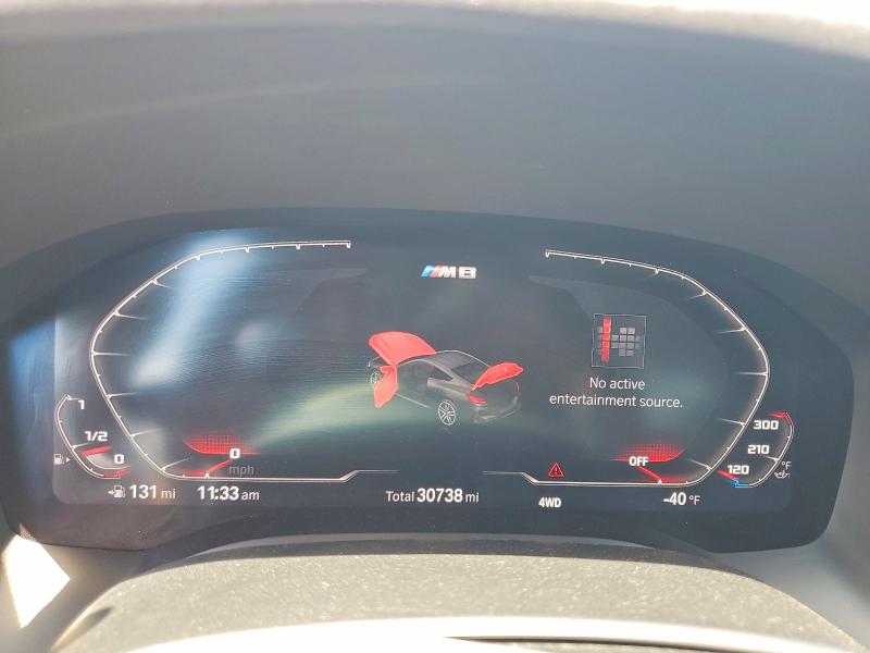Photo 9 from auction – 2023 BMW M8 with VIN WBSAE0C04PCM00744