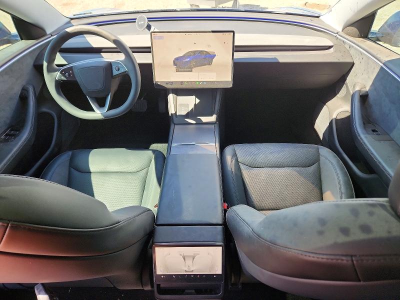 Photo 8 from auction – 2024 TESLA MODEL 3 with VIN 5YJ3E1EB3RF809490