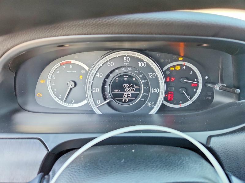 Photo 9 from auction – 2014 HONDA ACCORD with VIN 1HGCR3F80EA009334