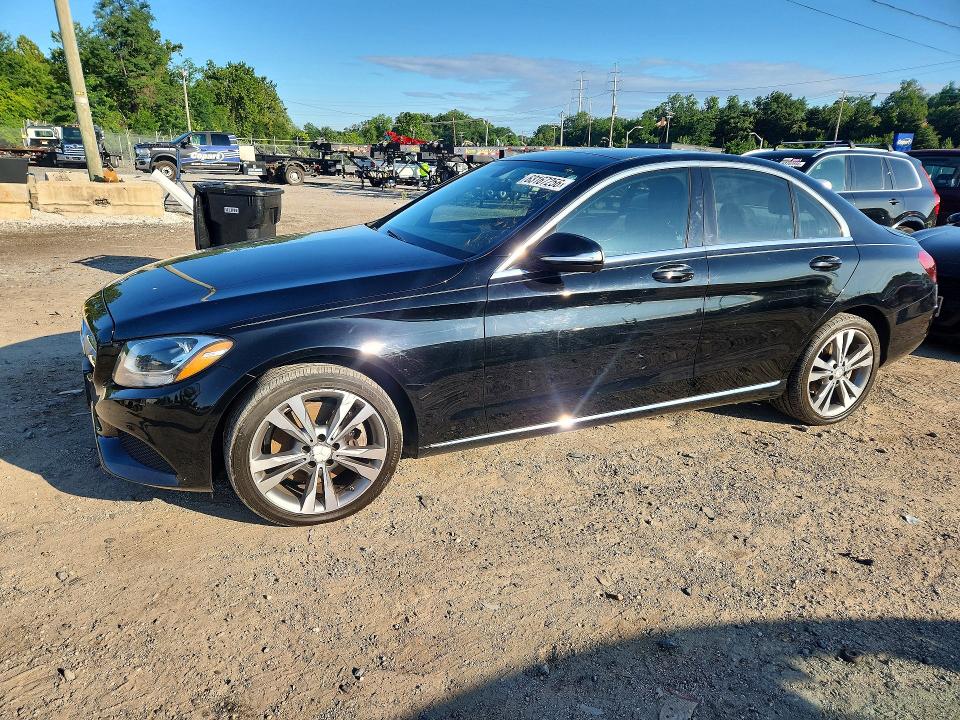 Снимка 1 от търг – 2015 MERCEDES-BENZ C с VIN 55SWF4KB4FU034238