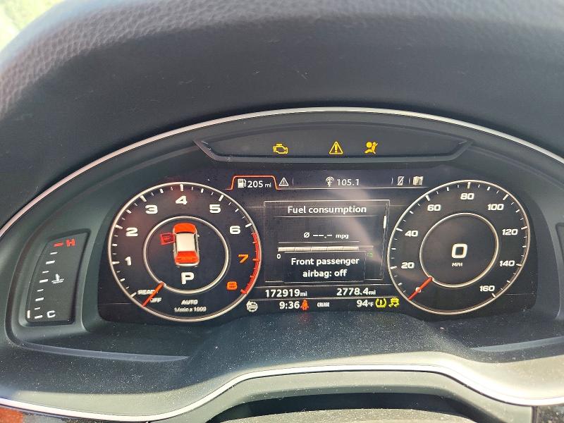 Photo 9 from auction – 2017 AUDI Q7 with VIN WA1VAAF72HD000223