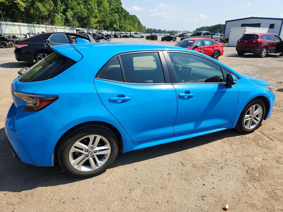 Photo 3 from auction – 2019 TOYOTA COROLLA HATCHBACK with VIN JTNK4RBE2K3066086