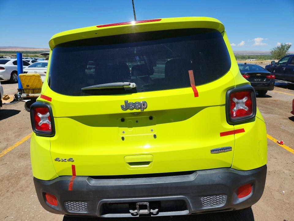 Photo 6 from auction – 2018 JEEP RENEGADE with VIN ZACCJBBB7JPH41018