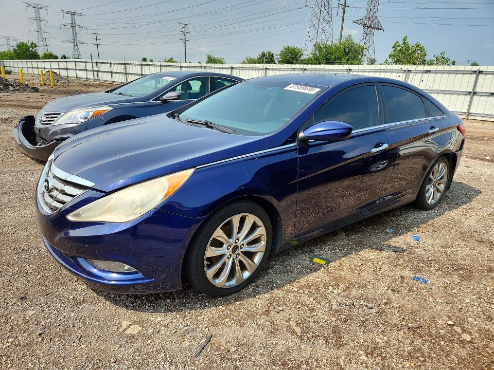 HYUNDAI SONATA 2011 with VIN 5NPEC4AB9BH195607 - Photo from auction