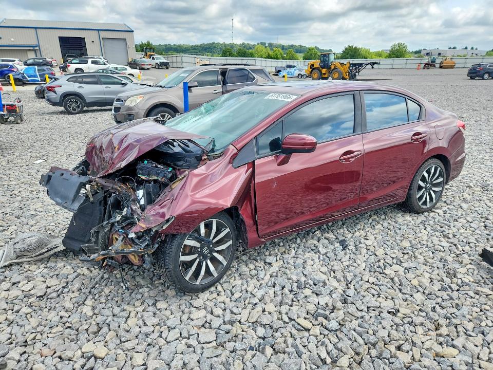 HONDA CIVIC 2015 with VIN 2HGFB2F94FH503820 - Photo from auction