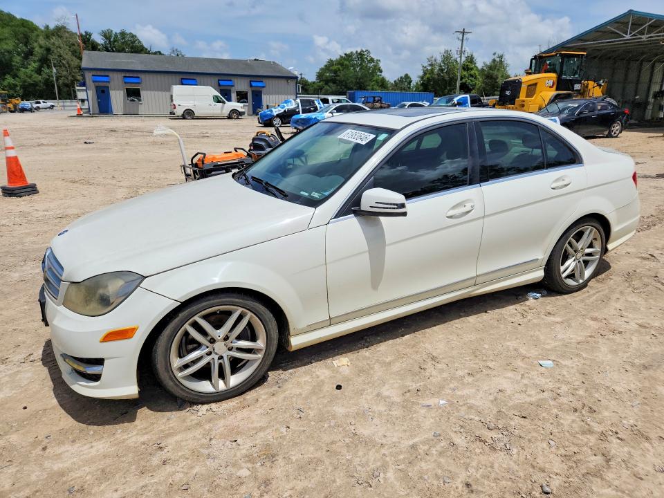 MERCEDES-BENZ C 2012 with VIN WDDGF8BB6CR206102 - Photo from auction